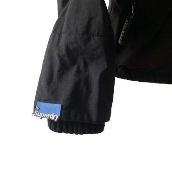 Superdry original windcheater Japan women’s black ski jacket size S - Picture 10 of 16